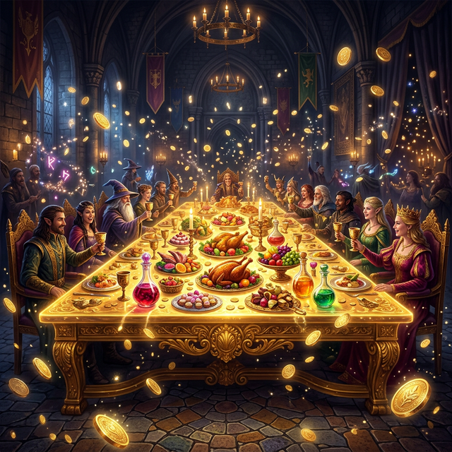 Dream Meaning: Eating a Feast - Preparing for Abundance