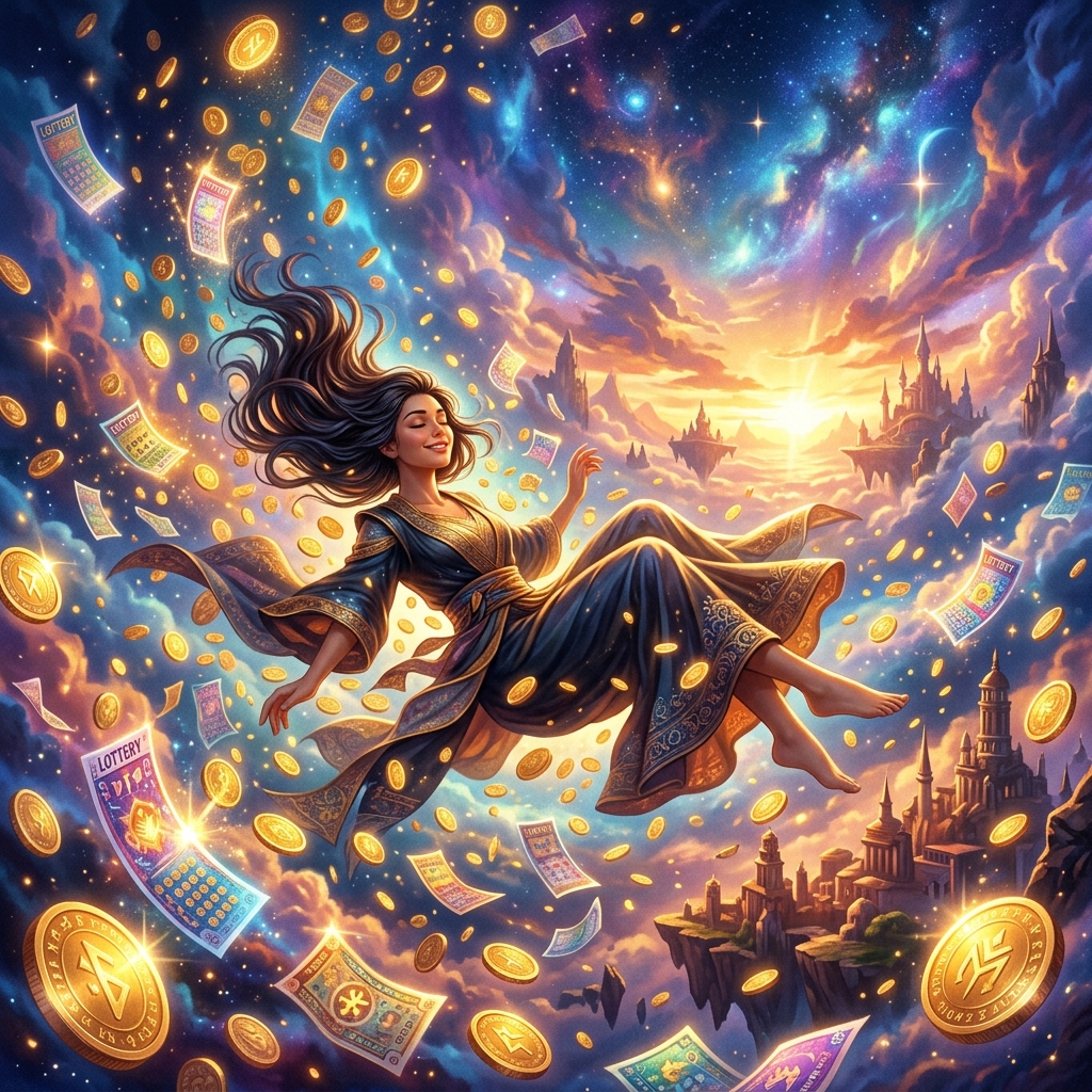 Dream Meaning: Falling - Falling Into Unexpected Wealth