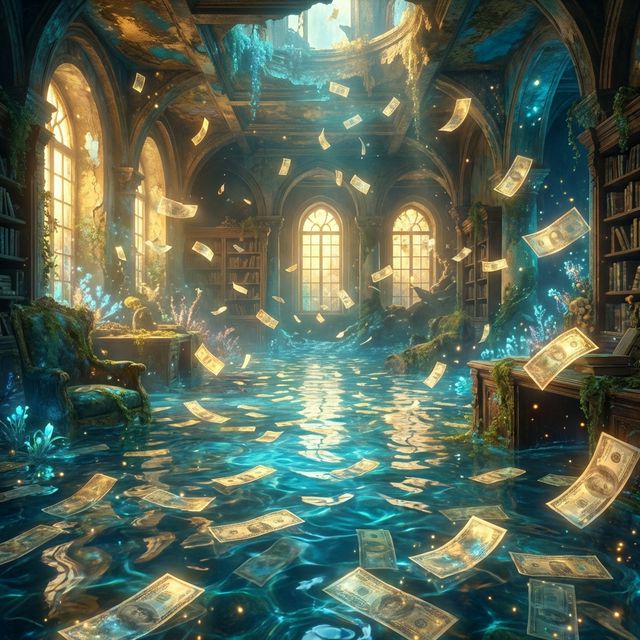 Dream Meaning: Water & Flood - A Tidal Wave of Wealth